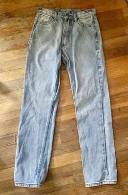 J. Galt Shanghai Jeans 28 X 29 Relaxed Straight 100% Cotton Light Wash Size S - Image 1 of 4