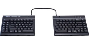 Kinesis Freestyle2 Blue Wireless Ergonomic Keyboard for Mac (9" Standard - Picture 1 of 5