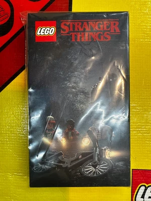 NUEVO CUADERNO DE BOCETOS LEGO Stranger Things 5005933 diseño VHS exclusivo VIP Foto 1 de 4