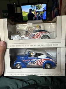 SpecCast Rare DieCast Limited Edition Metal Collector Cars Bank Eagle USA Ford - Picture 1 of 8