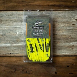 Paleta de tiro con arco AAE Max Stealth en forma de alce-amarilla - Imagen 1 de 1