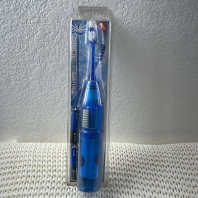 Vintage Dr. Fresh Velocity Battery Powered Toothbrush Blue NIB - Imagem 1 de 3