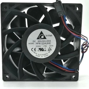Delta BRUSHLESS PFR1224UHE - CE75 12038 24V 1.75A 12cm 3-Wire Cooling Fan - Picture 1 of 1