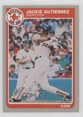 1985 Fleer Jackie Gutierrez #160 - Image 1 of 2