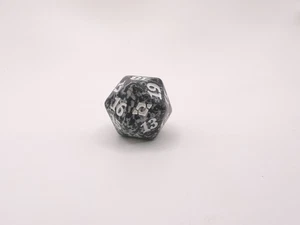 Dado D20 - Magic The Gathering MTG - Segna Punti Vita - Modern Horizons 2 - Nero - Picture 1 of 4