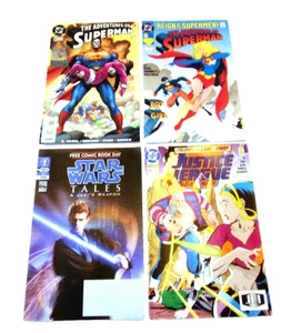 Adv. Of Superman #502, 567, Star Wars Tales, Justice League Inter. - 4 Comic Lot - Picture 1 of 6
