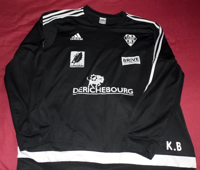 Maillot Rugby Entrainement CA Brive Corrèze Limousin  Porté Saison 2016/2017 XXL - Photo 1/4