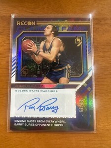 2021-22 Panini Recon Basketball Claim To Fame Insert Rick Berry Auto /35