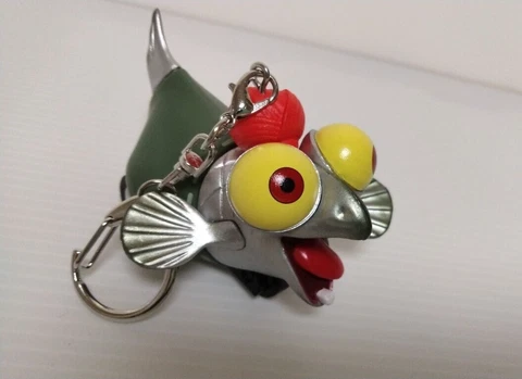 SPLATOON 3 Run Smallfry Collection Figure Keychain Kojakke No.6 without a box Cover