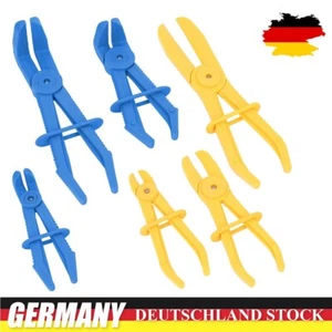Klemmzangen Schlauch-Abklemmzange Gerade +90° 6x Schlauch Abklemmen Zangen Satz - Bild 1 von 11