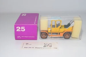 A61 1:43 RIO 25 1906 FIAT DOPPIO-PHEATON 24CV 24 CV YELLOW ORANGE MIB - Bild 1 von 12