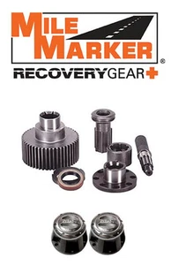 95-15204 MILE MARKER AMC/JEEP QUADRATRAC PART TIME CONVERSION KIT + LOCKING HUBS - Picture 1 of 1