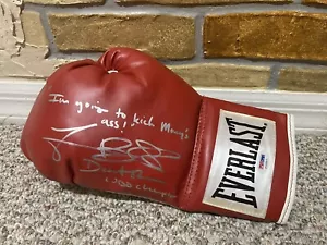 ¡RARO! TIMOTHY BRADLEY FIRMADO AUTO EVERLAST GUANTE DE BOXEO CORTE INSCRIPCIÓN RARA PSA - Imagen 1 de 4