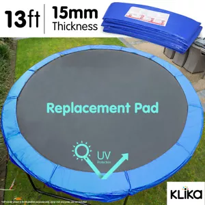 REPLACEMENT 13ft OUTDOOR TRAMPOLINE SAFETY SPRING PAD COVER ROUND 13ft - Picture 1 of 6