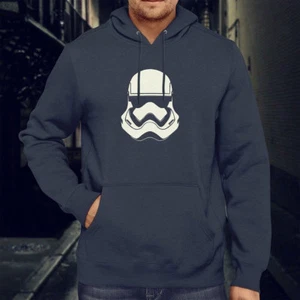 The Force Awakens Stormtrooper Star Wars Soft Sweater Pullover Hoodie Sweatshirt - Picture 1 of 9
