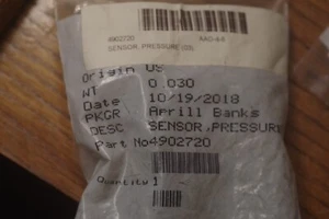 CUMMINS OEM 050655 Air Ambient Pressure Sensor Engine, NEW IN PACKAGE! - Bild 1 von 3