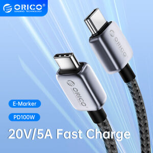 ORICO 12W~100W USB A/C to Type C Lingting Fast Charging Cable fr Samsung MacBook