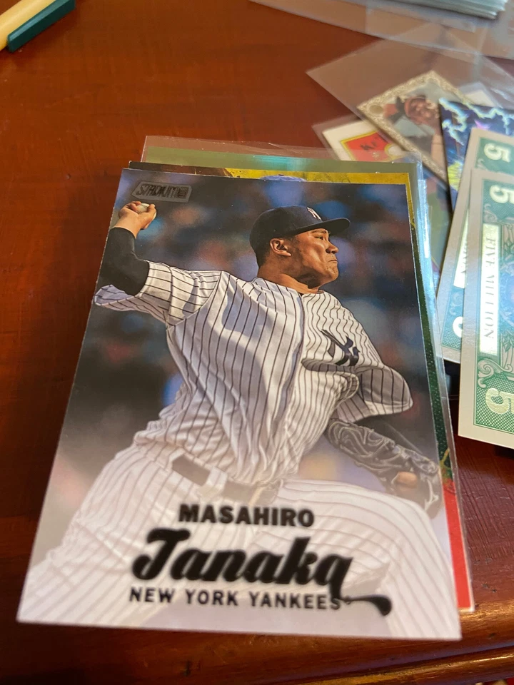 2017 Stadium Club Black Foil #49 Masahiro Tanaka New York Yankees - Image 1 of 1