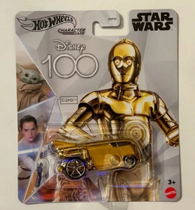 HOT WHEELS - Disney Character Car - C-3PO - Picture 1 of 8