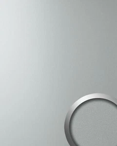 WallFace 10363 DECO SILVER Wandpaneel Metall-Optik Wandverkleidung grau 2,60 qm - Picture 1 of 3