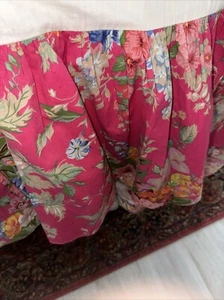Ralph Lauren Beach House Fushia Pink Queen Bedskirt - Picture 1 of 6