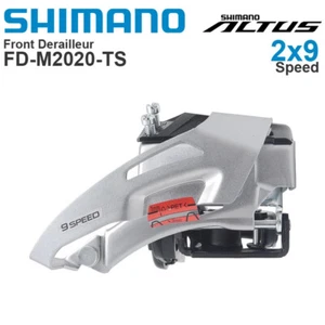 Shimano ALTUS FD-M2020 2x9Speed MTB Bike Front Derailleur Dual Pull 31.8mm - Picture 1 of 4