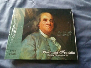 2006 P BENJAMIN FRANKLIN COIN AND CHRONICLES SET "SEALED" "NEW" - Picture 1 of 3