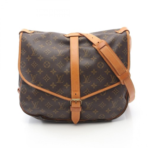 LOUIS VUITTON（LV） Borsa a tracolla Louis Vuitton Samuel 35 M42254 tela monogramma usata marrone