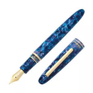Penna stilografica Esterbrook Estie in Blue Moon con GT - cartuccia/convertitore Fine Flex - Foto 1 di 2