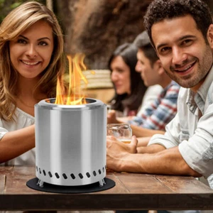 Smokeless Fire Pits for Outside Portable Fire Pit Small Firepit for Perfect P5D8 - Picture 1 of 12