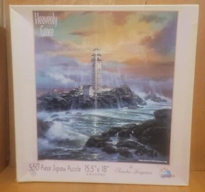 Rompecabezas SunsOut HEAVENLY GRACE 550 piezas, SB49055, Sandra Bergeron, 1998, muy bueno - Imagen 1 de 7