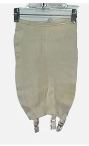 Vtg Vassarette Girdle Rubber Medium White Metal Clips Garter 1950's - Picture 1 of 18