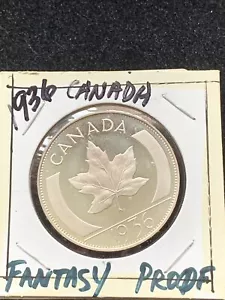 SCARCE 1936 CANADA PROOF EDWARD VIII FANTASY CROWN DOLLAR COIN - Picture 1 of 2
