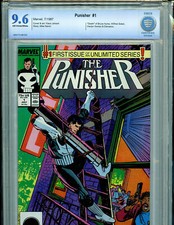 Punisher #1 CBCS 9.6 NM+ 1987 Marvel Comics Unlimited Series Amricons K28