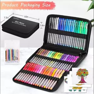 Gelstifte für Erwachsene Malbücher 120er Pack Künstler Farbgel Marker Stifte Set - Bild 1 von 5