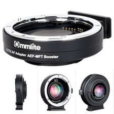 Commlite CM-AEF-MFT  AF 0.71x Booster for Canon EF EOS Lens to Micro 4/3 Adapter