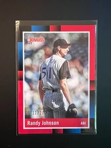 Randy Johnson 2022 Donruss Baseball 1988 Retro #236 Red #/2022 Az Diamondbacks - Picture 1 of 3