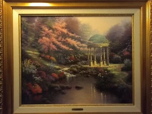 Thomas Kinkade A Peaceful Time numbered print COA - Picture 1 of 4