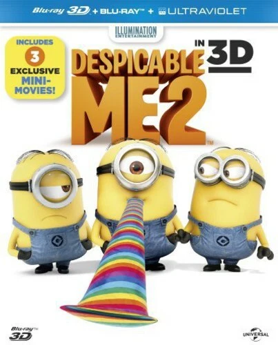 Despicable Me 2 (3d+2d) (Blu-ray, 2013)
