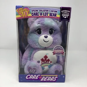Lote Care Bears Care Oso 40 Aniversario Peluche Oso de Peluche Edición de Coleccionista - Imagen 1 de 5