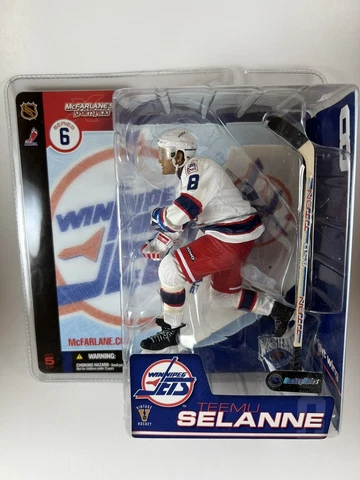 McFARLANE SPORTS PICKS NHL SERIES 6 TEEMU SELANNE WINNIPEG JETS VARIANT Cover