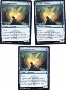 Updraft Elemental Dragons of tarkir Magic the Gathering MTG x3 - Picture 1 of 2