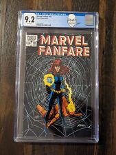 Marvel Fanfare #10, CGC 9.2, Custom Perez label, 1983 Marvel Comics, Black Widow