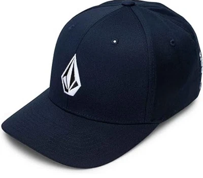 Volcom Navy Blue Flexfit Cap L/XL SPECIAL OFFER :RRP £25 Now £17 Free Delivery - Image 1 of 2