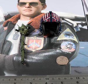 Top Gun Jagdflieger Helm Oxygen Maverick US Navy DID MA80181 1/6 lose Teile - Bild 1 von 8
