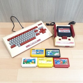 Family Basic with Famicom console & 6 games Nintendo Keyboad *US TARIFF INCLUDED