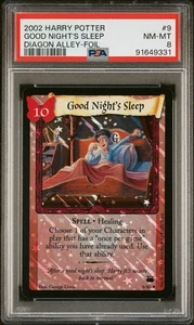 Harry Potter TCG WOTC Good Night’s Sleep Foil PSA 8 Diagon Alley - Picture 1 of 2
