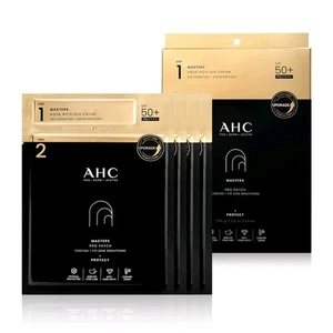 AHC Masters Pro Patch+Sun Cream SPF50+ PA++++ Golf/Fatigue/Face/4pcs/BOX/2 Step - Picture 1 of 7
