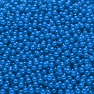 2500pz Perle Finte per Artigianato 6mm Senza Foro ABS Perle Tonde Perline Blu Profondo - Foto 1 di 5