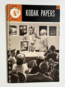 Kodak Papers - Kodak Data Book 1955 6th Edition - Imagen 1 de 2